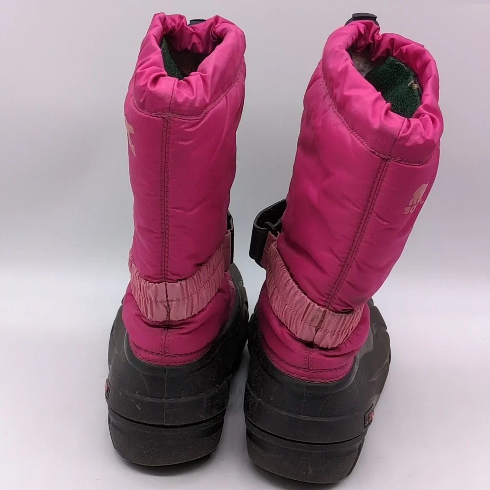 Sorel‎ Boots Womens Pink 5 Insulated Snow Winter Shoe Mid Calf Warm NY1965-684